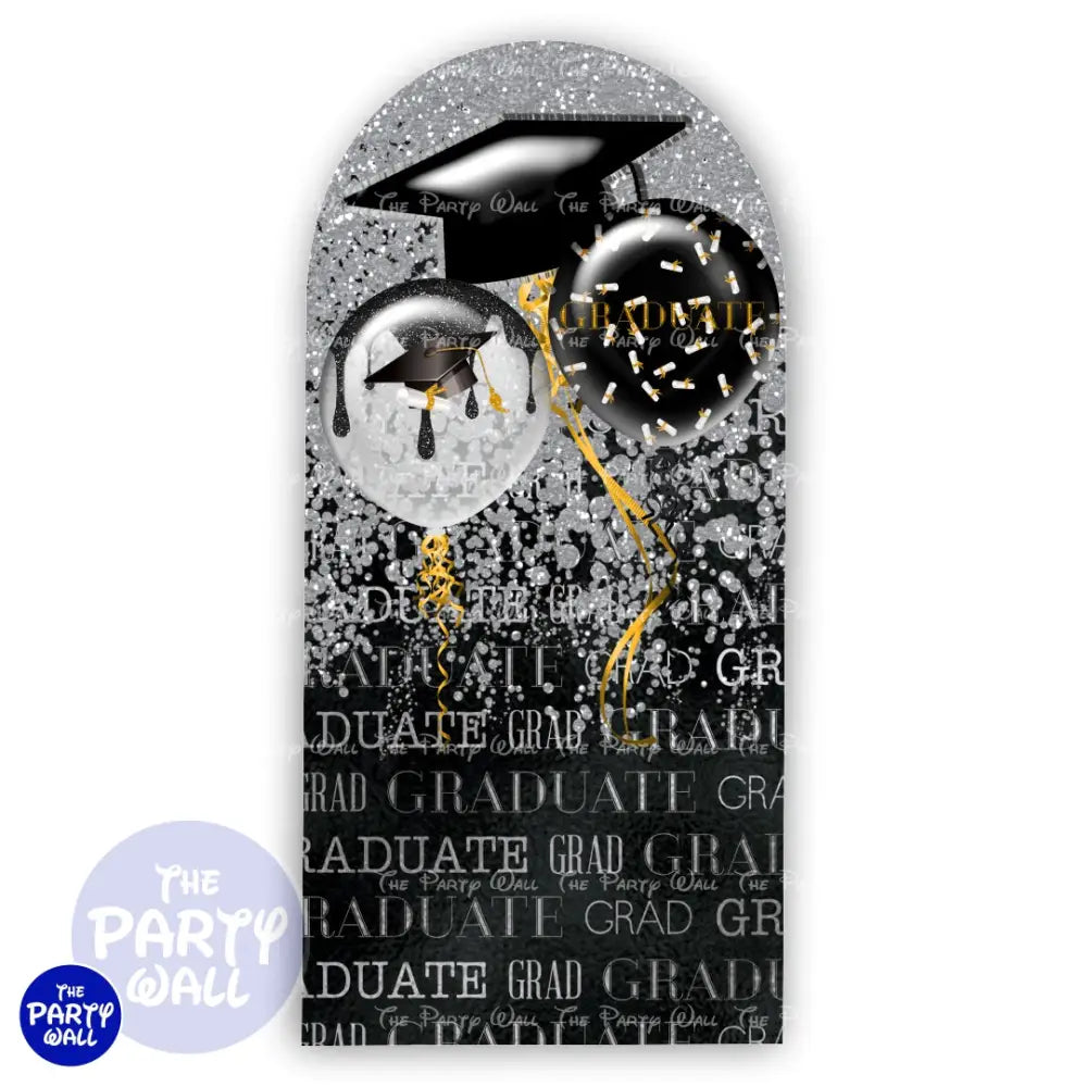 Graduación - Funda para mampara de punta redonda o rectangular Mampara de punta redonda