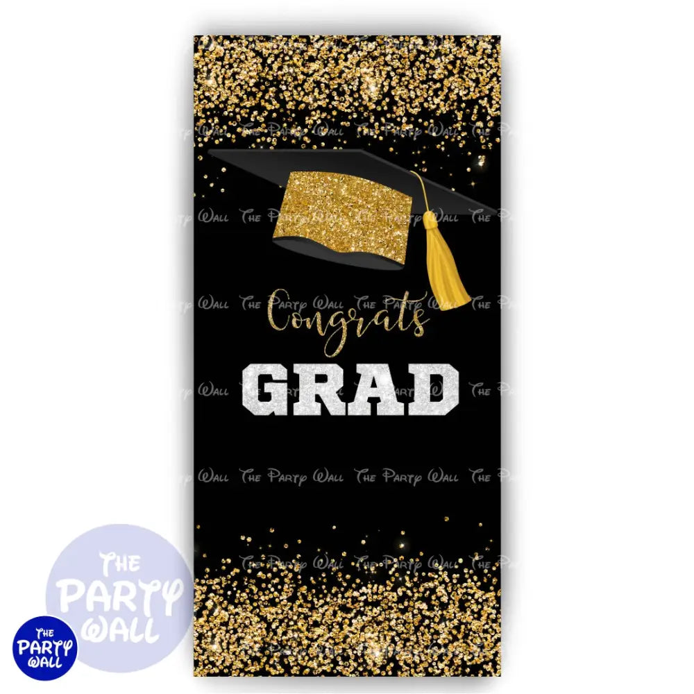 Graduación - Funda para mampara de punta redonda o rectangular Mampara de punta redonda