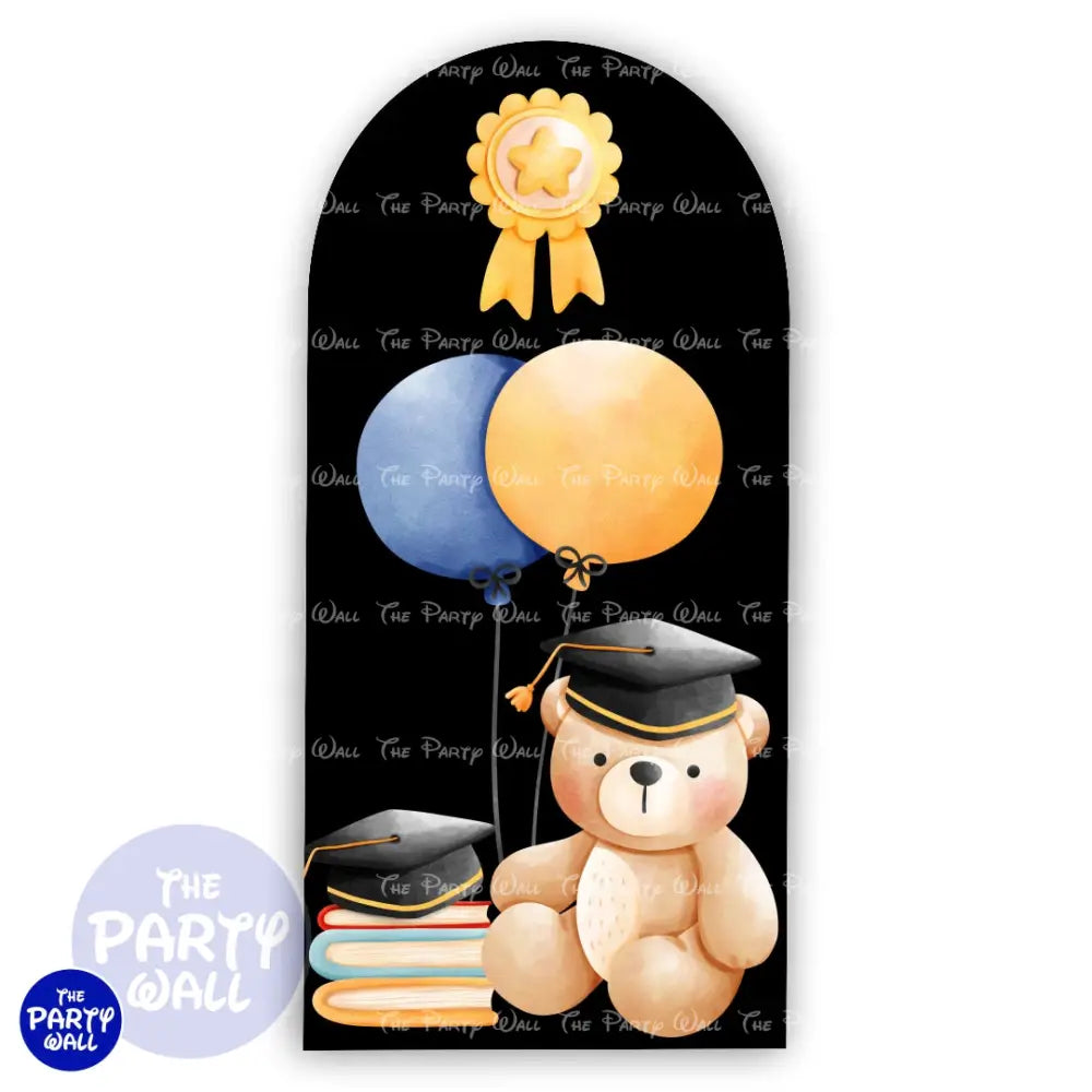 Graduación Kindergarten - Funda para mampara de punta redonda o rectangular Mampara de punta redonda