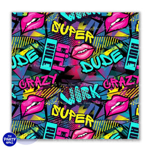 Graffiti - Funda para mampara cuadrada o rectangular Cuadrado o Rectangular