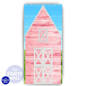 Granja - Funda para mampara de punta redonda o rectangular Mampara de punta redonda