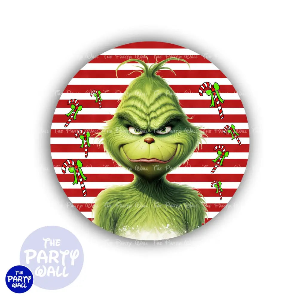 Grinch - Funda para mampara circular Circular