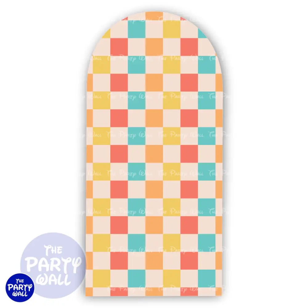 Groovy - Funda para mampara de punta redonda o rectangular Mampara de punta redonda