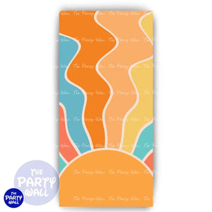 Groovy - Funda para mampara de punta redonda o rectangular Mampara de punta redonda