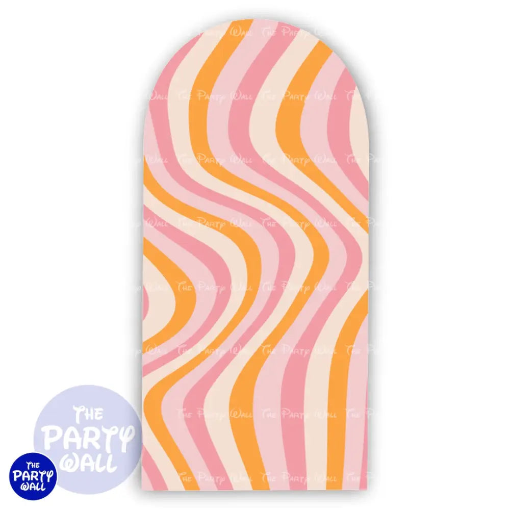 Groovy - Funda para mampara de punta redonda o rectangular Mampara de punta redonda