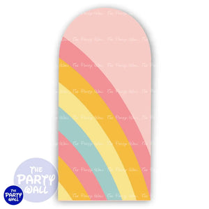 Groovy - Funda para mampara de punta redonda o rectangular Mampara de punta redonda