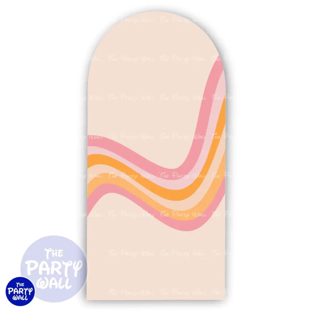 Groovy - Funda para mampara de punta redonda o rectangular Mampara de punta redonda