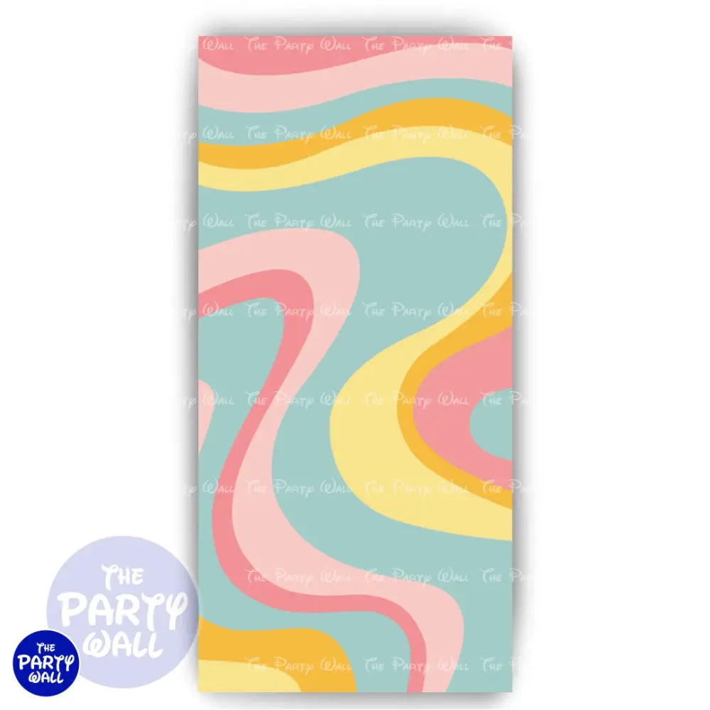 Groovy - Funda para mampara de punta redonda o rectangular Mampara de punta redonda