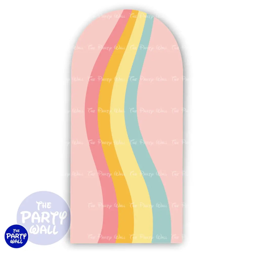 Groovy - Funda para mampara de punta redonda o rectangular Mampara de punta redonda