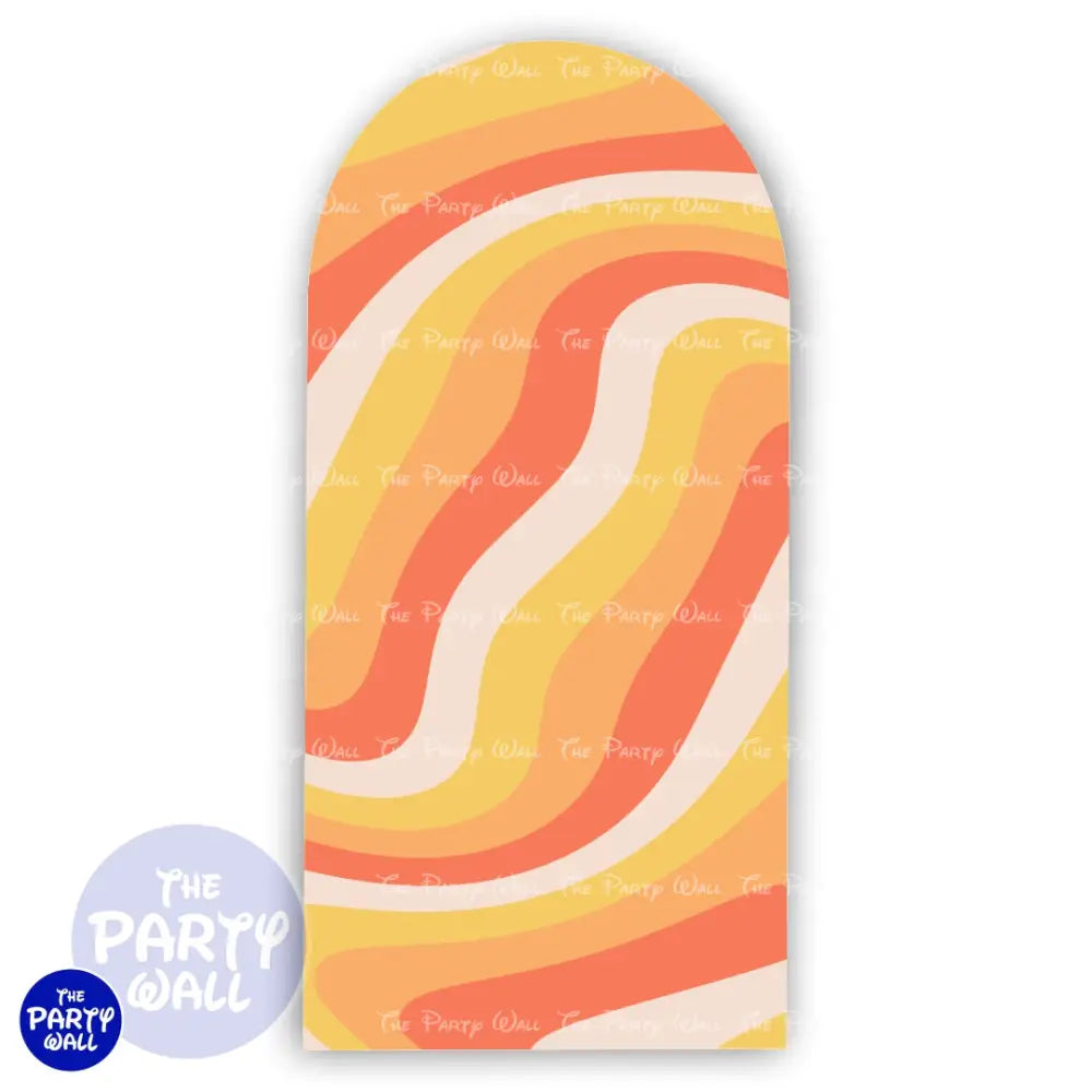 Groovy - Funda para mampara de punta redonda o rectangular Mampara de punta redonda