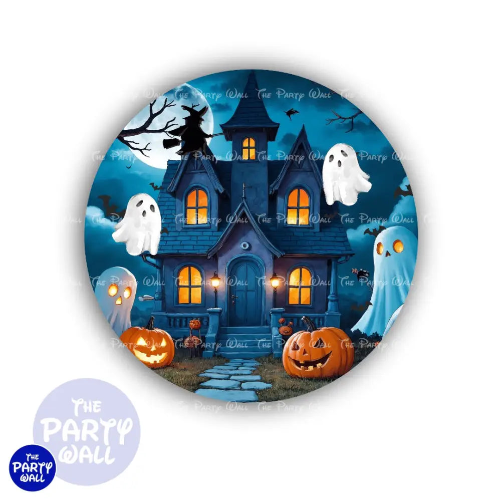 Halloween - Funda para mampara circular Circular