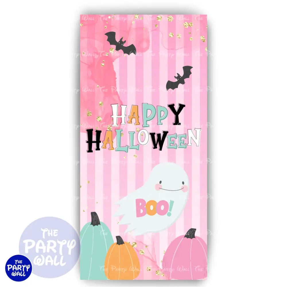 Halloween - Funda para mampara de punta redonda o rectangular Mampara de punta redonda