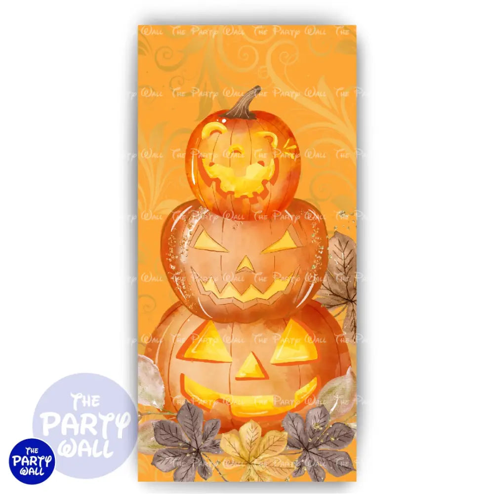 Halloween - Funda para mampara de punta redonda o rectangular Mampara de punta redonda