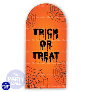 Halloween - Funda para mampara de punta redonda o rectangular Mampara de punta redonda