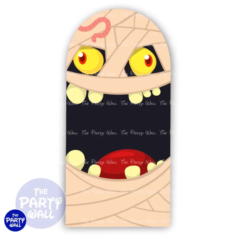 Halloween - Funda para mampara de punta redonda o rectangular Mampara de punta redonda