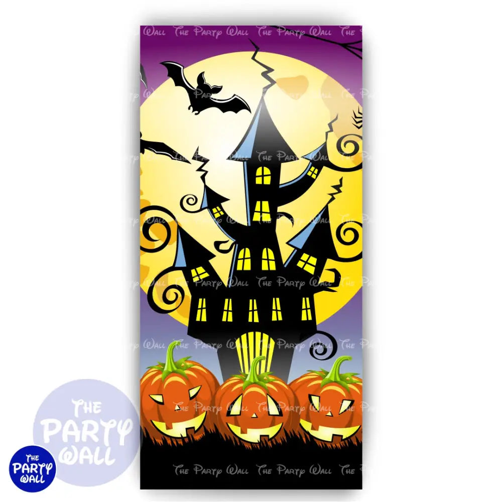 Halloween - Funda para mampara de punta redonda o rectangular Mampara de punta redonda