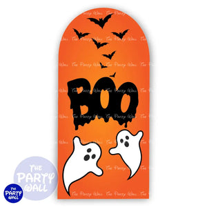 Halloween - Funda para mampara de punta redonda o rectangular Mampara de punta redonda