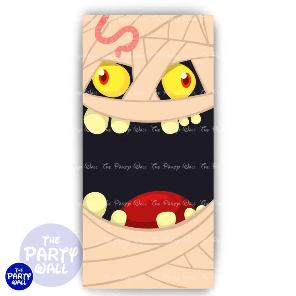 Halloween - Funda para mampara de punta redonda o rectangular Mampara de punta redonda