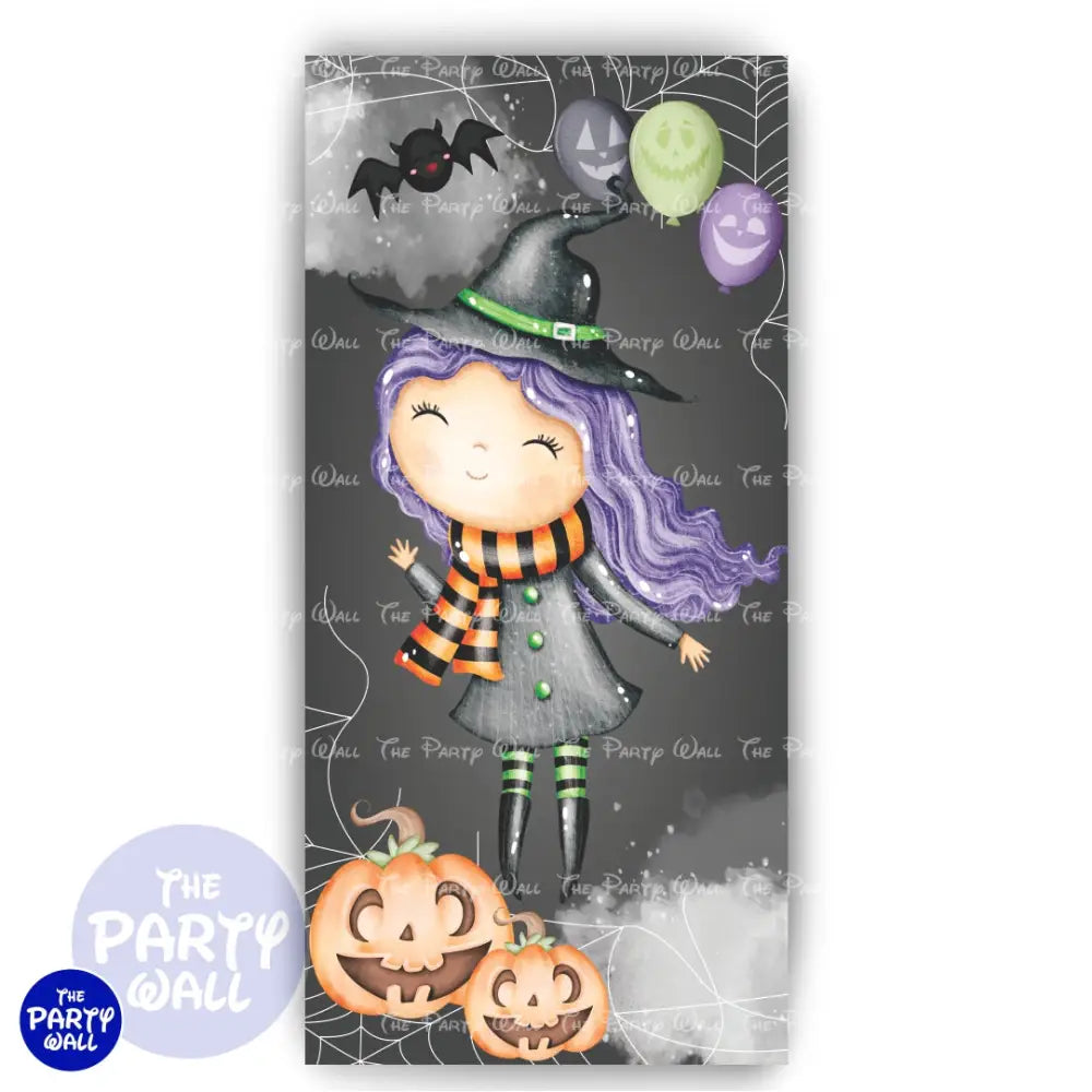Halloween - Funda para mampara de punta redonda o rectangular Mampara de punta redonda
