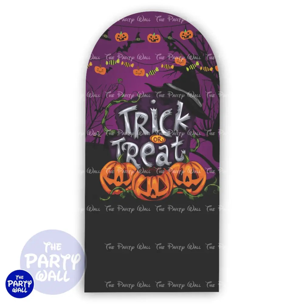 Halloween - Funda para mampara de punta redonda o rectangular Mampara de punta redonda