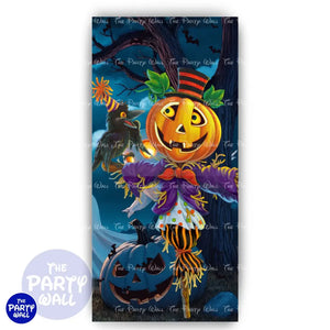 Halloween - Funda para mampara de punta redonda o rectangular Mampara de punta redonda