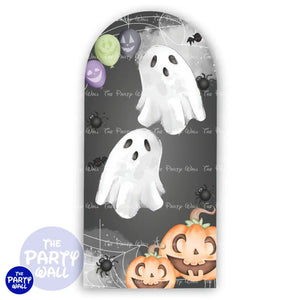 Halloween - Funda para mampara rectangular Mampara de punta redonda