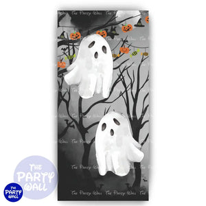 Halloween - Funda para mampara rectangular Mampara de punta redonda