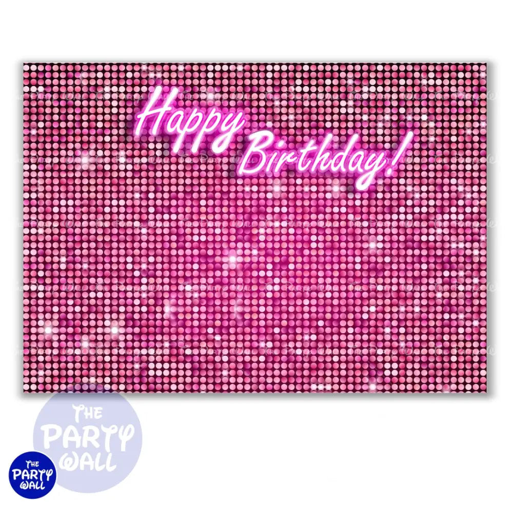 Happy Birthday - Funda para mampara cuadrada o rectangular Cuadrado o Rectangular