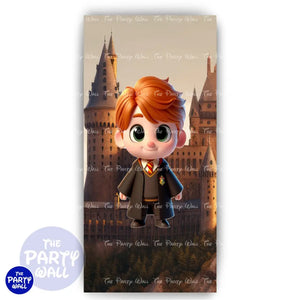 Harry Potter - Funda para mampara de punta redonda o rectangular Mampara de punta redonda