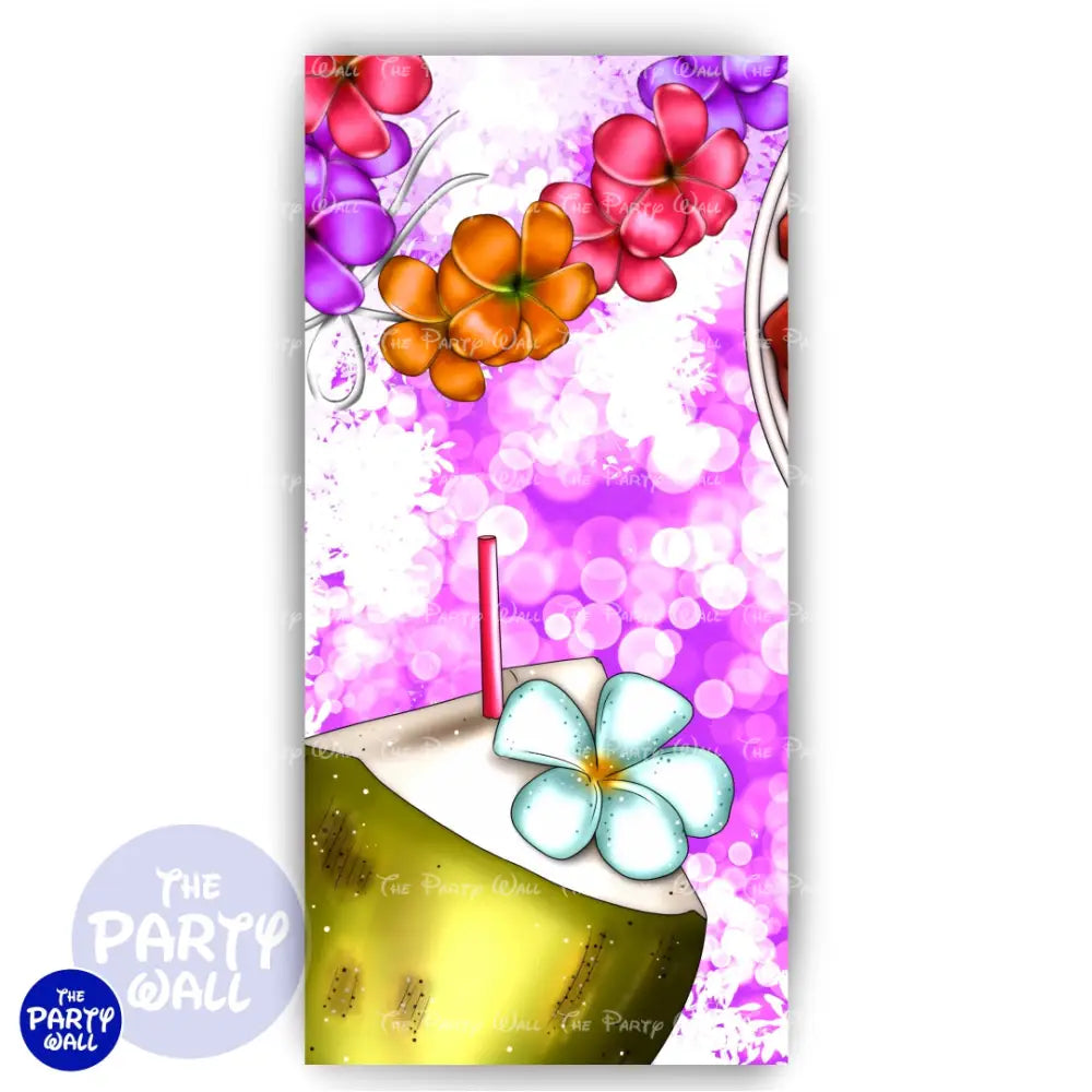 Hawaii - Funda para mampara de punta redonda o rectangular Mampara de punta redonda