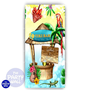 Hawaii - Funda para mampara de punta redonda o rectangular Mampara de punta redonda