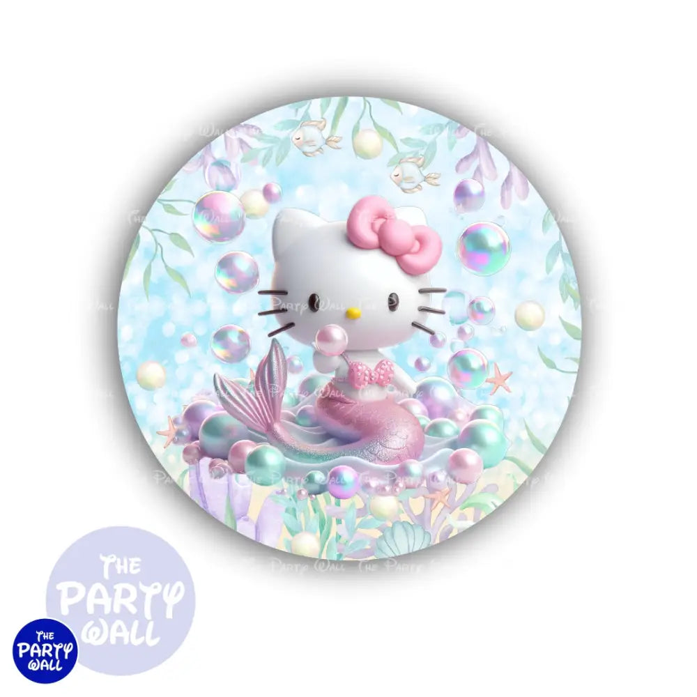 Hello Kitty - Funda para mampara circular Circular