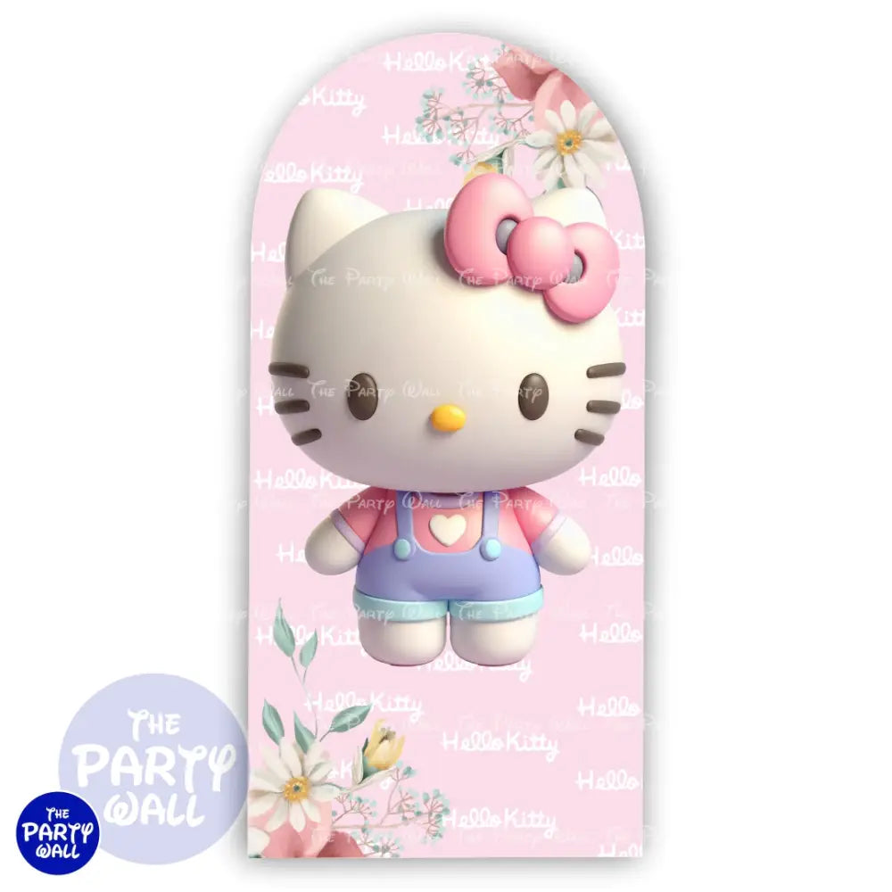 Hello Kitty - Funda para mampara de punta redonda o rectangular Mampara de punta redonda