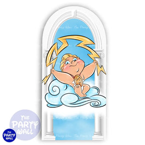 Hércules - Funda para mampara de punta redonda o rectangular Mampara de punta redonda