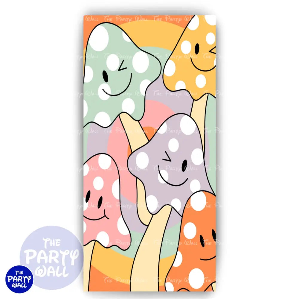 Hippie - Funda para mampara de punta redonda o rectangular Mampara de punta redonda