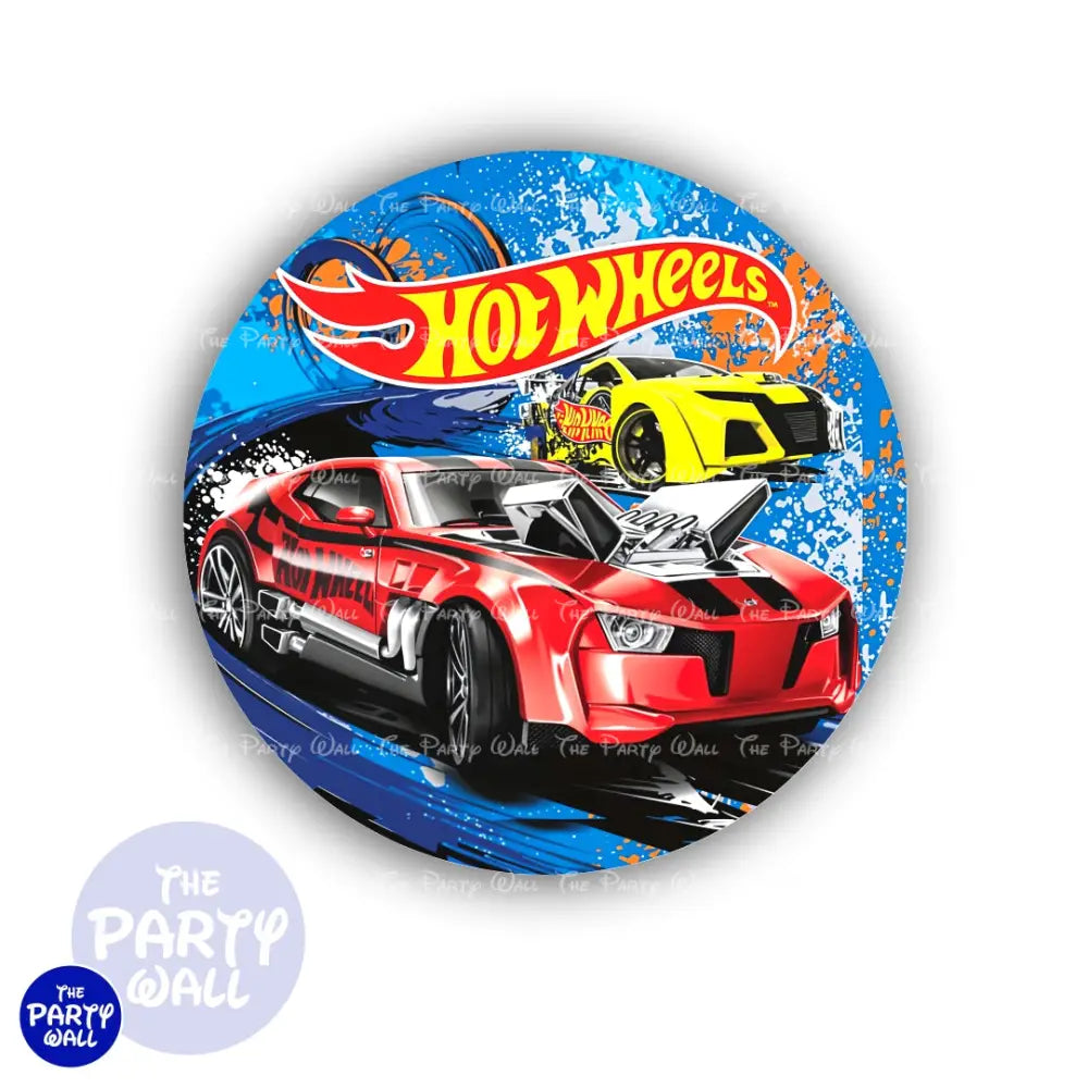 Hot Wheels - Funda para mampara circular Circular