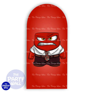 Intensamente - Funda para mampara de punta redonda o rectangular Mampara de punta redonda