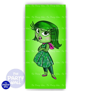 Intensamente - Funda para mampara de punta redonda o rectangular Mampara de punta redonda