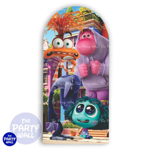 Intensamente - Funda para mampara de punta redonda o rectangular Mampara de punta redonda