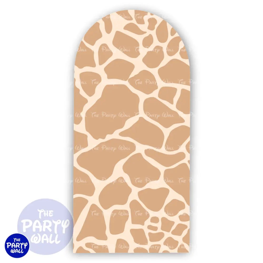 Jirafa - Funda para mampara de punta redonda o rectangular Mampara de punta redonda