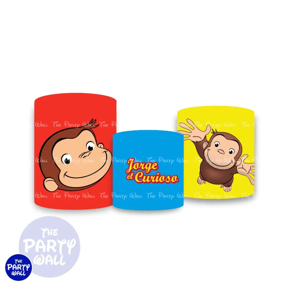 Jorge el Curioso - Fundas para cilindros Cilindros