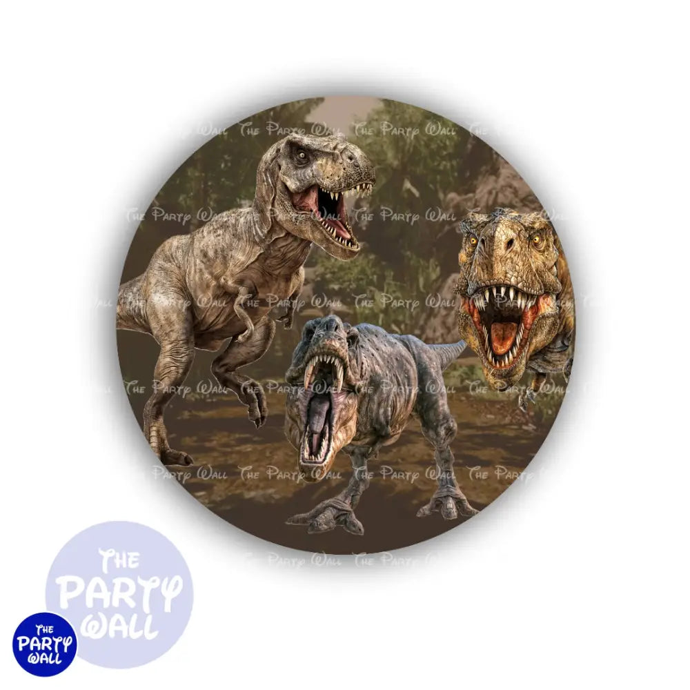 Jurassic World - Funda para mampara circular Circular