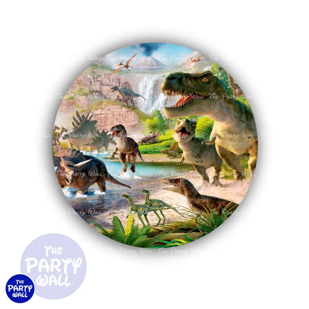 Jurassic World - Funda para mampara circular Circular