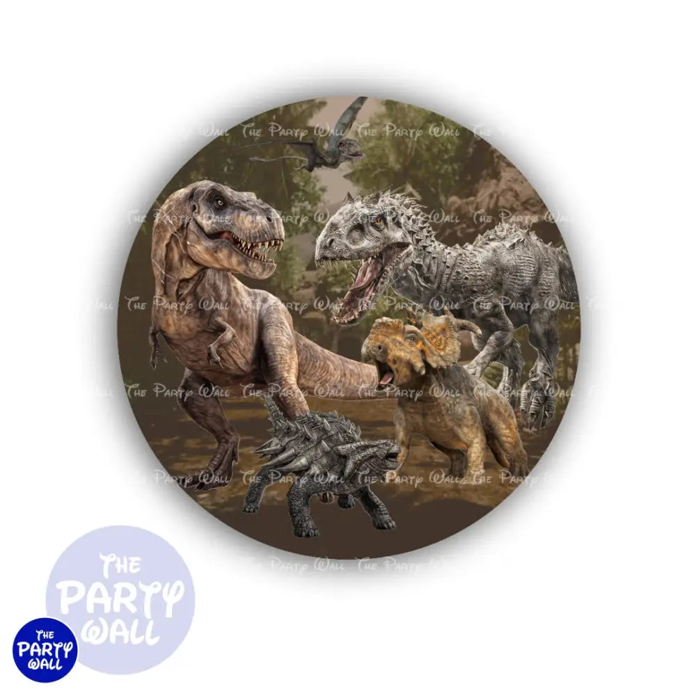 Jurassic World - Funda para mampara circular Circular