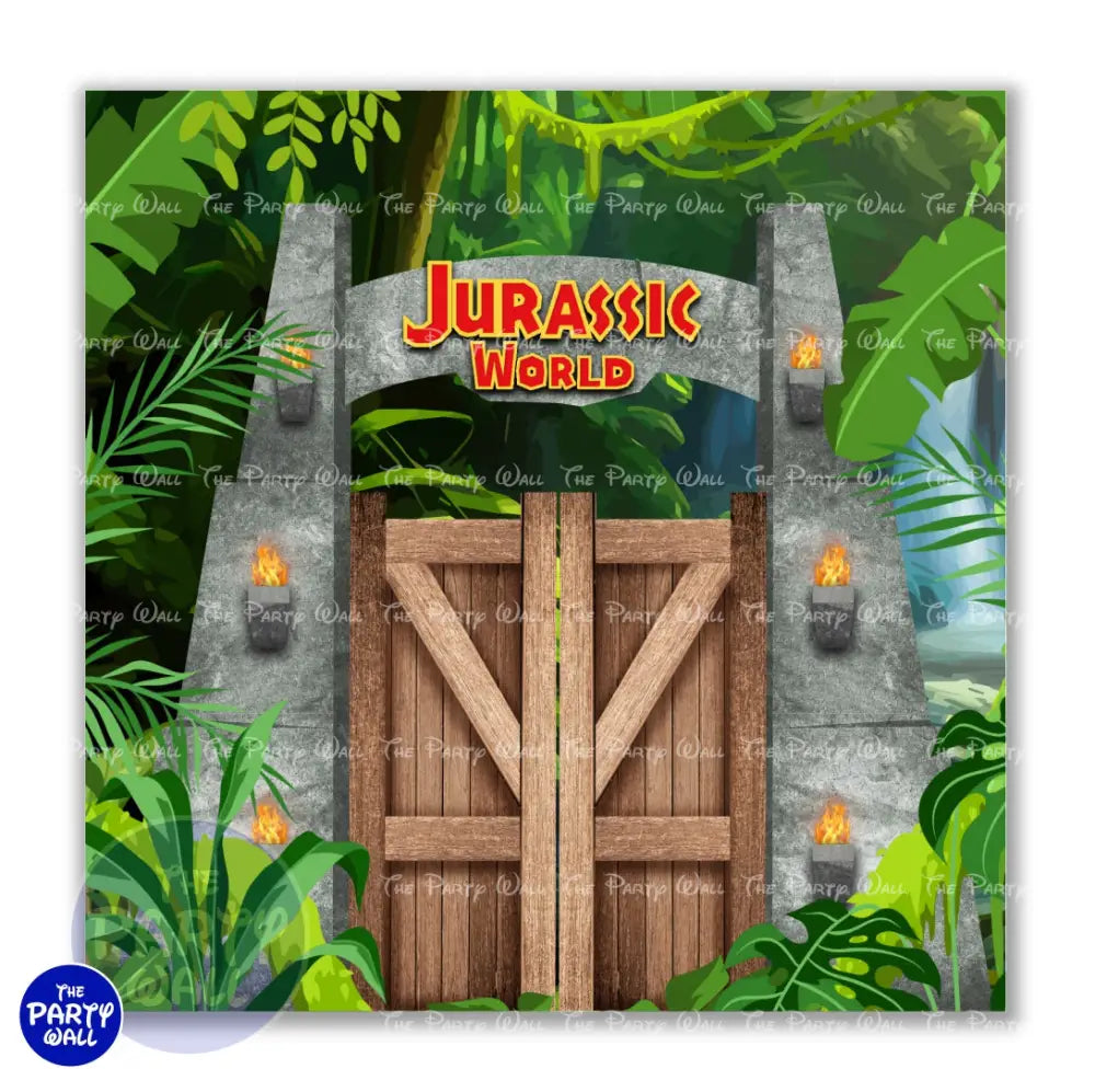 Jurassic World - Funda para mampara cuadrada o rectangular Cuadrado o Rectangular