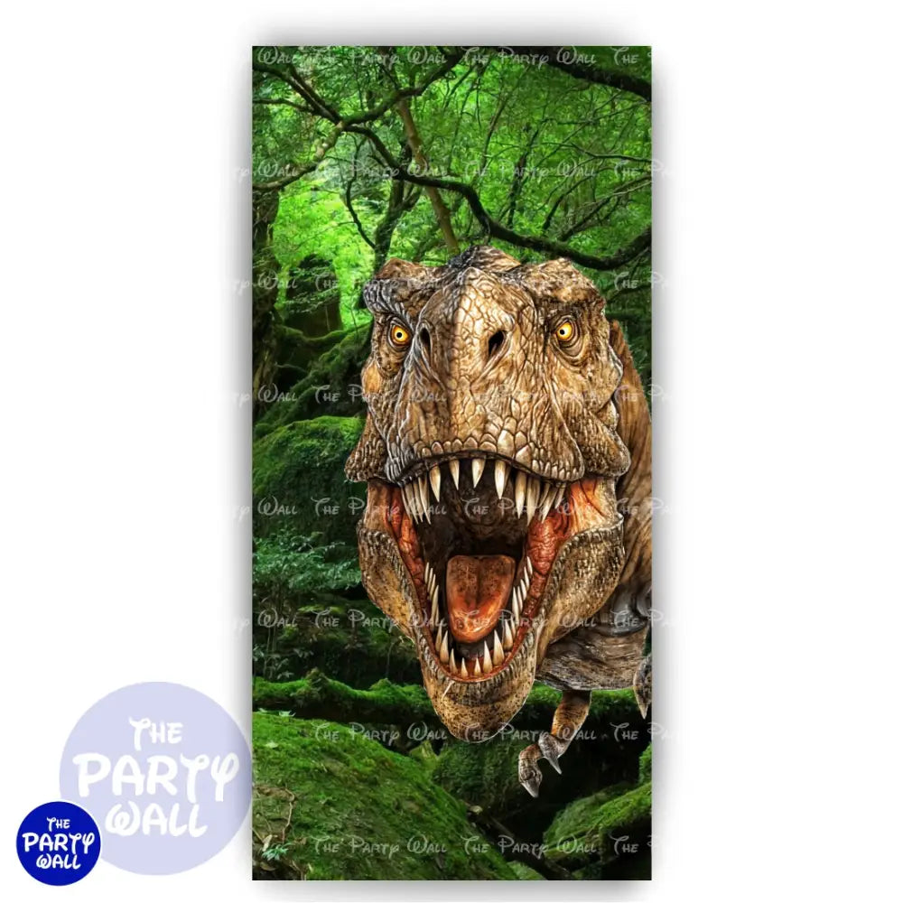 Jurassic World - Funda para mampara de punta redonda o rectangular Mampara de punta redonda