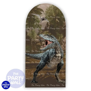 Jurassic World - Funda para mampara de punta redonda o rectangular Mampara de punta redonda