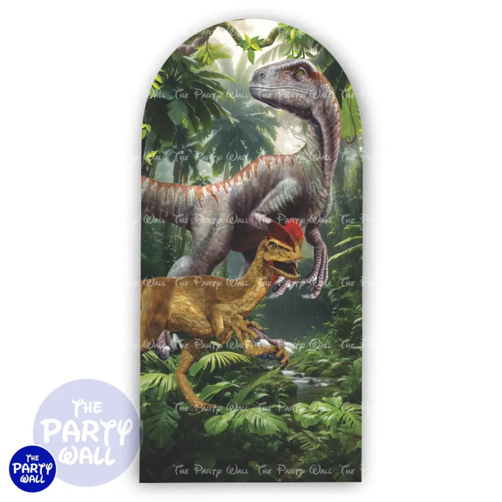 Jurassic World - Funda para mampara de punta redonda o rectangular Mampara de punta redonda
