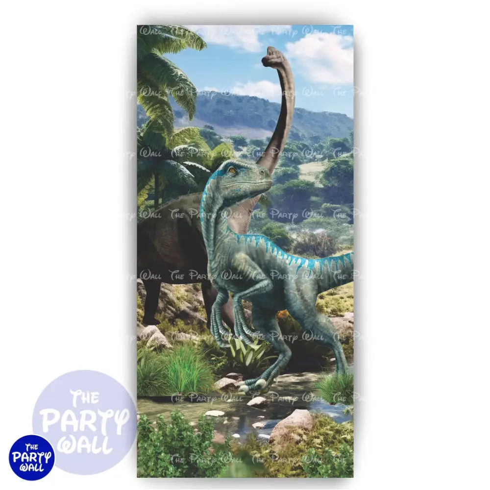 Jurassic World - Funda para mampara de punta redonda o rectangular Mampara de punta redonda