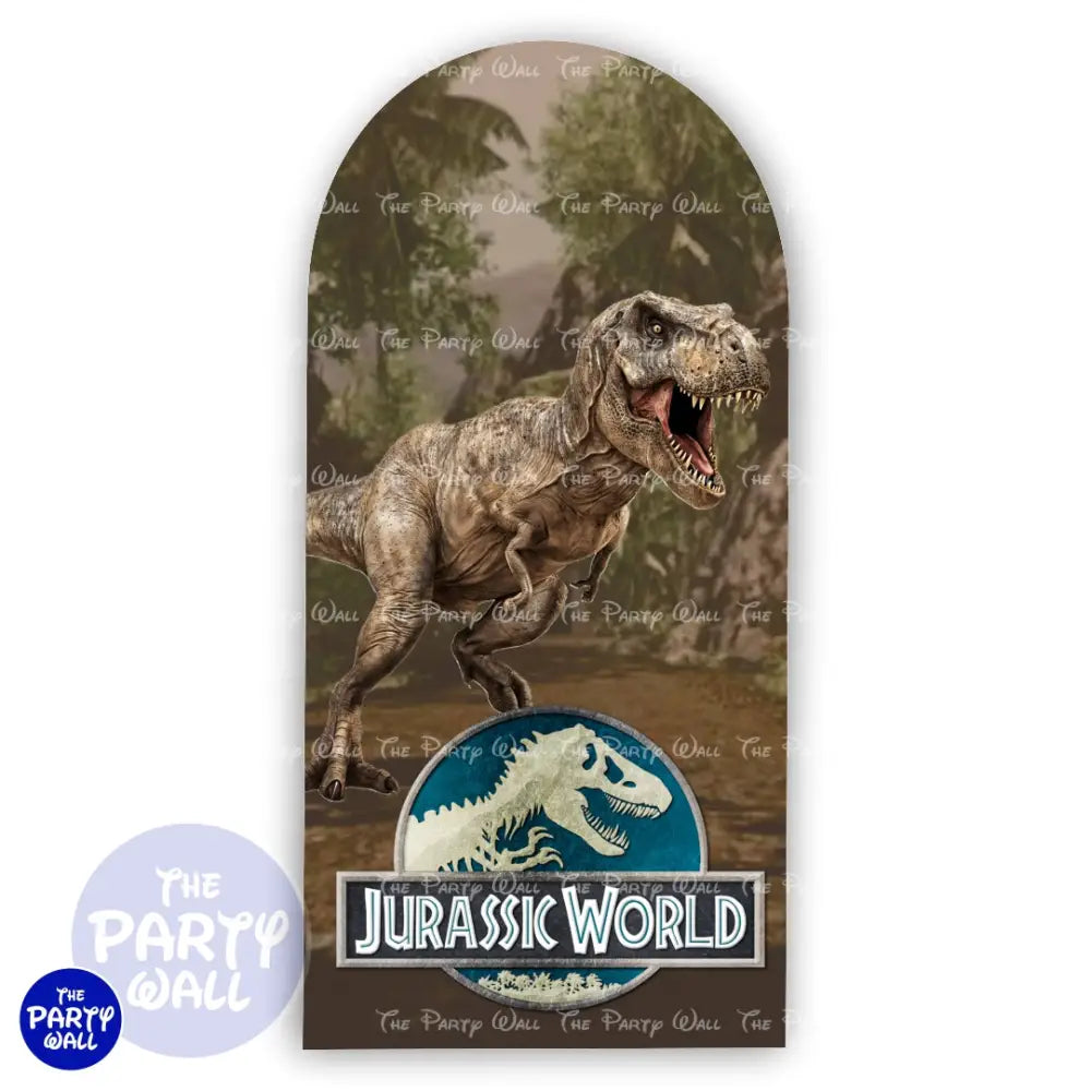 Jurassic World - Funda para mampara de punta redonda o rectangular Mampara de punta redonda